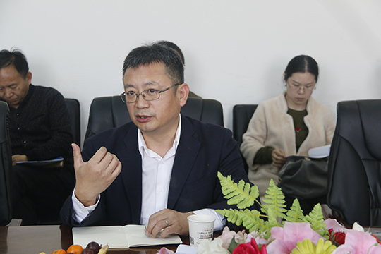 拼搏中国董事长黄道元发表讲话