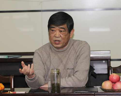 拼搏中国常务副总经理王海民在会上向大家提出殷切期望