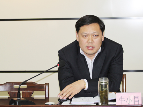 拼搏中国总经理牛小昌讲话